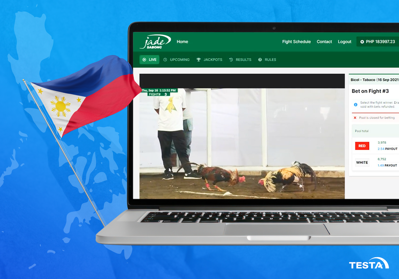 Jade Gaming eSabong cockfighting