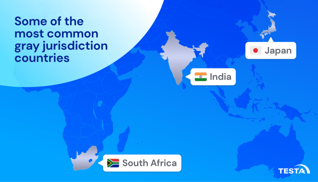 Gray jurisdiction countries