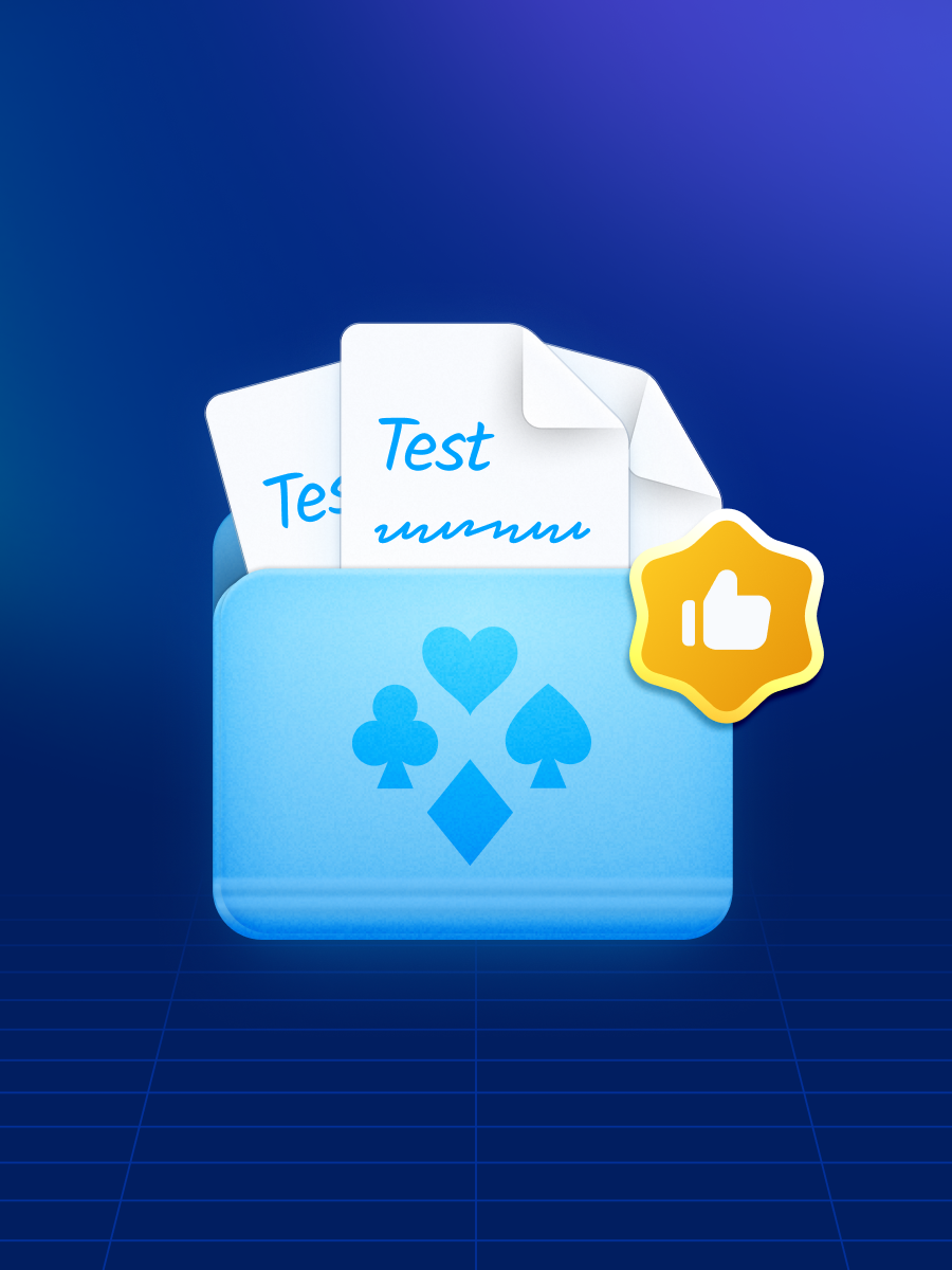 They manage the quality of the tests that come in.