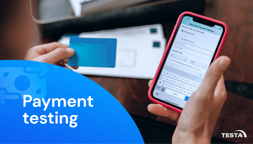 Payment testing